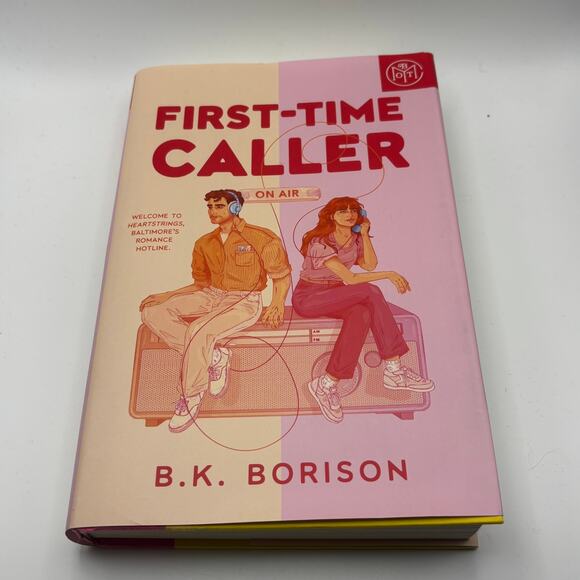 First Time Caller by B.K. Borison BOTM Edition Book of the Month - Picture 1 of 4